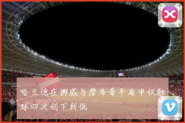 哈兰德在挪威与摩洛哥平局中仅触球四次创下新低